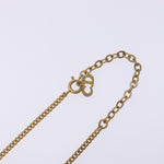 Christian Dior CD Round Pendant Necklace Metal and Crystals - image 7