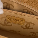 Chanel Vintage Chocolate Bar Zip Around Tote Quilted Calfskin Small - image 4
