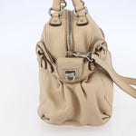 Salvatore Ferragamo Gancini handbag Leather - image 3