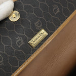 Christian Dior Vintage Honeycomb Shoulder Bag Canvas - image 6