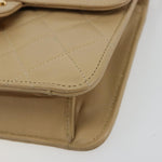 Chanel Vintage Clutch with Chain Quilted Leather Small - image 8