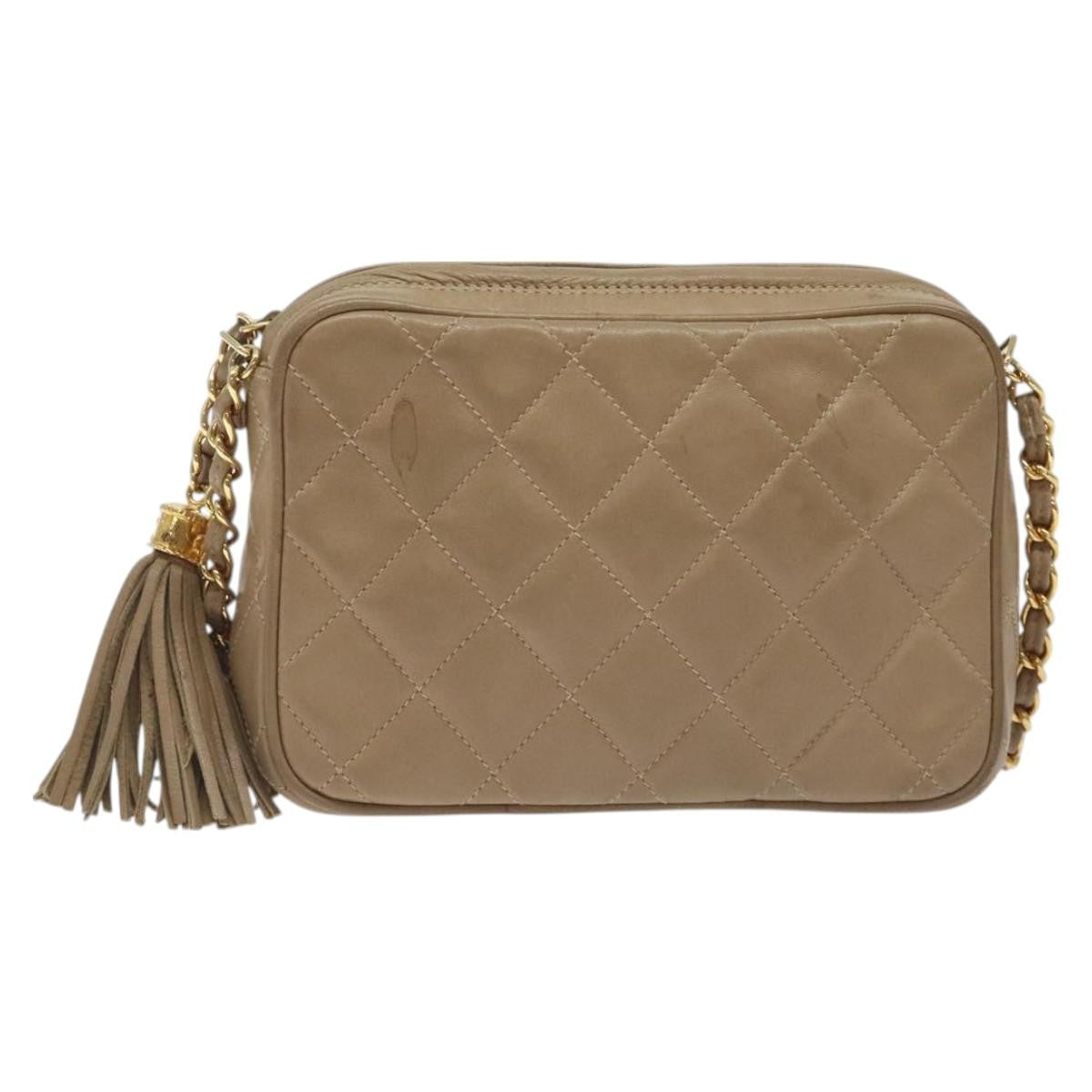 Chanel Vintage Diamond CC Camera Bag Quilted Leather Small - image 1