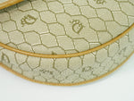 Christian Dior Vintage Honeycomb Shoulder Bag Canvas - image 7