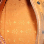 MCM Visetos Handbag Canvas and Leather - image 5