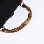 Gucci Vintage Bamboo Backpack Suede Mini - image 8