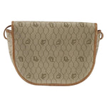 Christian Dior Vintage Honeycomb Shoulder Bag Canvas and Leather - image 2