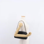 Chanel Chocolate Bar Accordion Reissue Flap Bag Quilted Lambskin East West - image 14