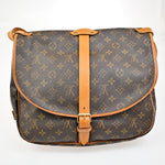 Louis Vuitton Saumur Handbag Monogram Canvas 35 - image 2