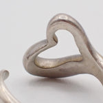 Tiffany & Co. Elsa Peretti Open Heart Ring Silver 925 - image 5