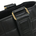 Chanel Chocolate Bar CC Tote Quilted Leather Small - image 10
