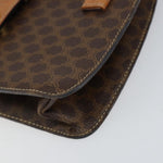Celine Vintage Macadam Handbag Canvas and Leather - image 9