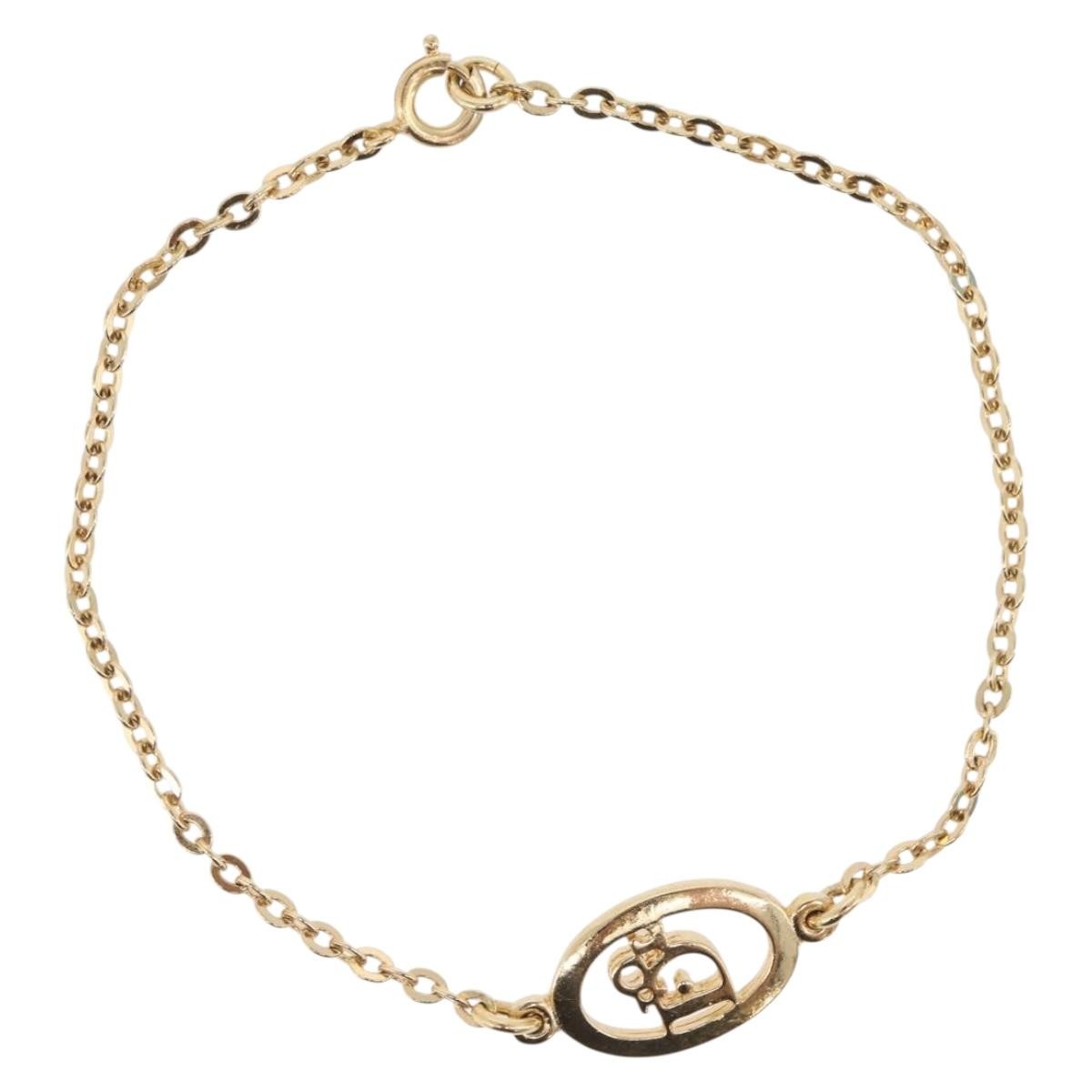 Christian Dior Vintage logo Bracelet Metal - image 1