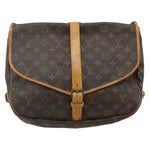 Louis Vuitton Saumur Handbag Monogram Canvas 35 - image 2