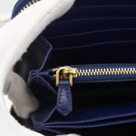 Prada Zip Around Organizer Wallet Saffiano Leather with Applique - image 13