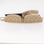 Gucci Vintage Double Belt Bag GG Coated Canvas with Leather - image 17