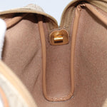 Christian Dior Vintage Honeycomb Shoulder Bag Canvas and Leather - image 20