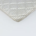 Chanel O Case Clutch Quilted Perforated Lambskin Medium - image 10