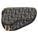 Christian Dior Saddle Zip Pouch Diorissimo Canvas - image 18
