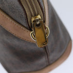 Celine Vintage Macadam Handbag Canvas and Leather - image 13