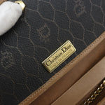 Christian Dior Vintage Honeycomb chain Canvas - image 16
