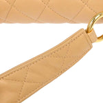 Chanel Vintage Top Handle Flap Bag Quilted Lambskin Small - image 9