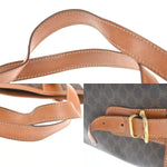 Celine Vintage Macadam Tote bag Canvas and Leather - image 11
