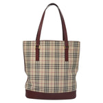 Burberry Nova Check Tote Canvas and Leather - image 1