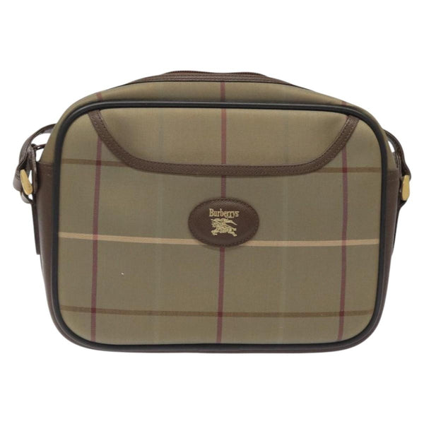 Burberry Nova check Shoulder bag Canvas and Leather - image 1