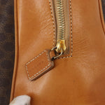 Celine Vintage Macadam Handbag Canvas and Leather - image 13