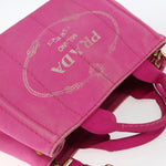 Prada Canapa Convertible Tote Canvas Small - image 18
