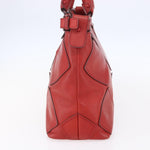 Salvatore Ferragamo Gancini handbag Leather - image 4