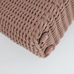 Salvatore Ferragamo Boxyz Top Handle Bag Woven Leather Medium - image 10