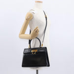 Salvatore Ferragamo Convertible Top Handle Bag Leather - image 12