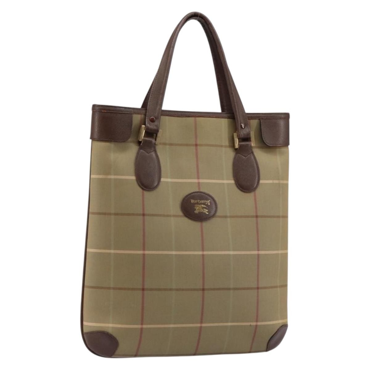 Burberry Nova Check Tote canvas check pattern Small - image 1