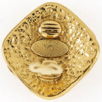 Chanel Vintage CC Clip-On Earrings Metal - image 5