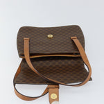 Celine Vintage Macadam Handbag Canvas and Leather - image 18