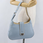 Salvatore Ferragamo Gancini Shoulder Bag Leather - image 13