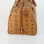 MCM Visetos logogramme Handbag Canvas and Leather - image 4