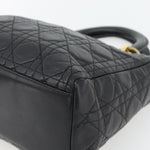 Christian Dior Vintage Lady Dior Bag Cannage Quilt Lambskin Medium - image 9