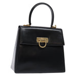Salvatore Ferragamo Gancini Convertible Top Handle Bag Leather Mini - image 15