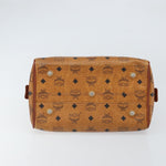 MCM Visetos Handbag Canvas and Leather - image 17