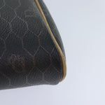 Christian Dior Vintage Honeycomb Zip Pouch Canvas and Leather - image 11