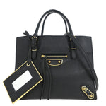 Balenciaga Papier A4 Classic Metallic Edge Bag Leather Mini - image 1