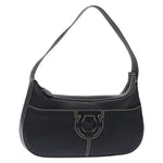Salvatore Ferragamo Gancini Shoulder Bag Leather - image 15
