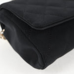 Chanel Chain Flap Shoulder Bag Quilted Nylon - image 9