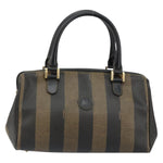 Fendi Vintage Pequin Boston Bag Coated Canvas Medium - image 1