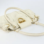 Salvatore Ferragamo Gancini handbag Leather - image 13