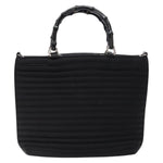 Gucci Vintage Bamboo Handle Bag Nylon - image 18