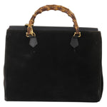 Gucci Vintage Diana Bamboo Top Handle Tote Ostrich Medium - image 2