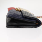 Chanel CC Clasp Chain Flap Bag Multicolor Quilted Lambskin Medium - image 3